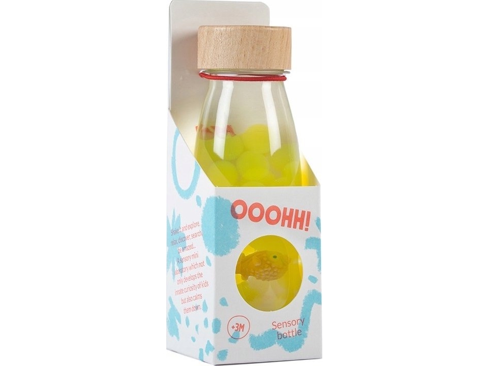 Petit Collage Petit Boum, Observation Bottle - Pufferfish FISH