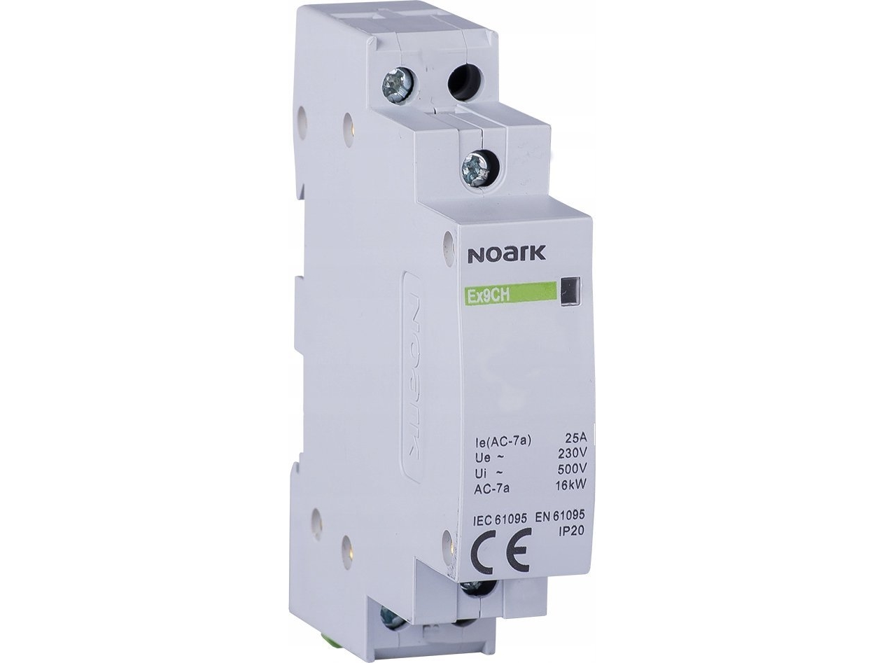 Noark Installation Contactor 107017 Ex9ch25 02 230V 50/60Hz