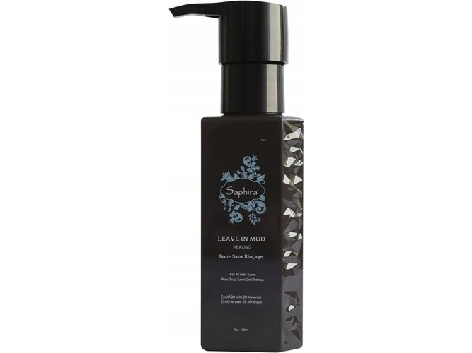 Health and Beauty Saphira Leave In Mud Leave In Conditioner med mineraler fra Det Døde Hav, 90 ml