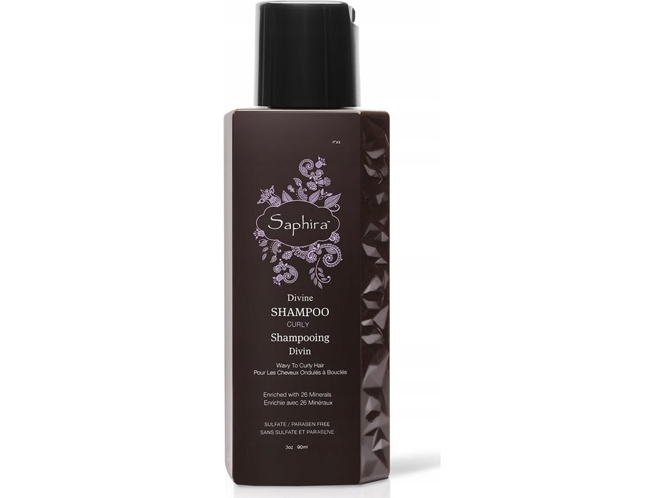 Phyto Saphira Divine Intens Fugtgivende Shampoo Til Meget Tørt, Kruset Og Krøllet Hår 90 Ml