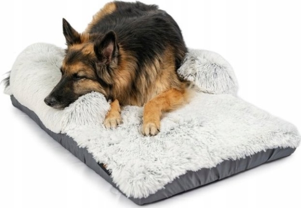 Best Friends Legway Krate Mat Bolster 90X53cm Frost