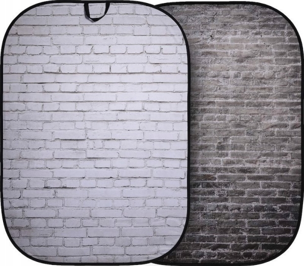 Lastolite Tło Urban 1.5X2.1M Painted White/Industrl Brick