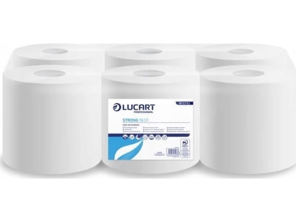 Karen Lucart Strong 19 Cf Papiertuchrolle 2-Lagig 100 M Zellulose – 6 Rollen