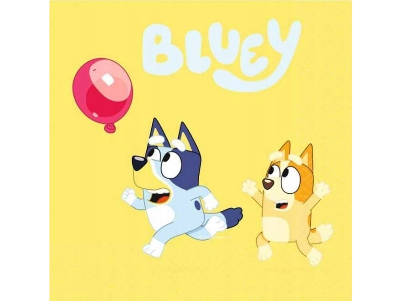 Party Deco Bluey Servietten 33X33cm 16Stück