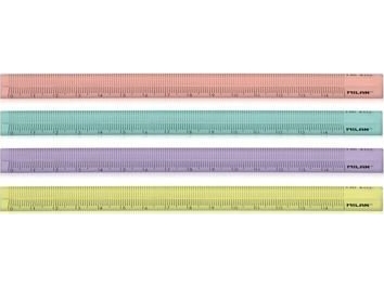 Starpak New Look Dreieckiges Kunststofflineal 15Cm (60Stk)