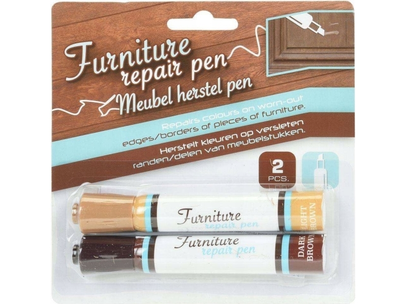 Storage Solutions Möbelabdeckstift, 2 Farben Braun, Set