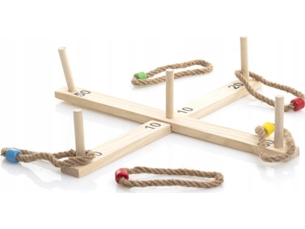 Atmosphera Lasten näppäryyspeli, jossa heitetään jousia kohteeseen