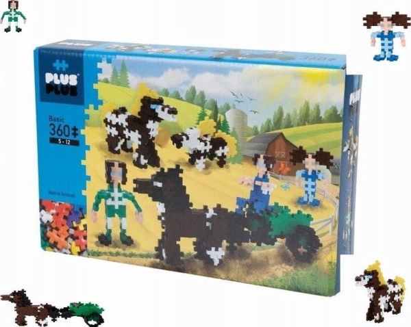 JetWorld Plus Plus Constructor, Häst och vagn, 360 | Leksaker - Konstruktions leksaker - Plastik konstruktion | GameStuff