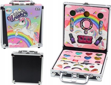 LeanToys Beauty in a Suitcase Skuggor Glitter Lacker Svart LEAN Toys | Smink - Sminktillbehör - Smink set | GameStuff
