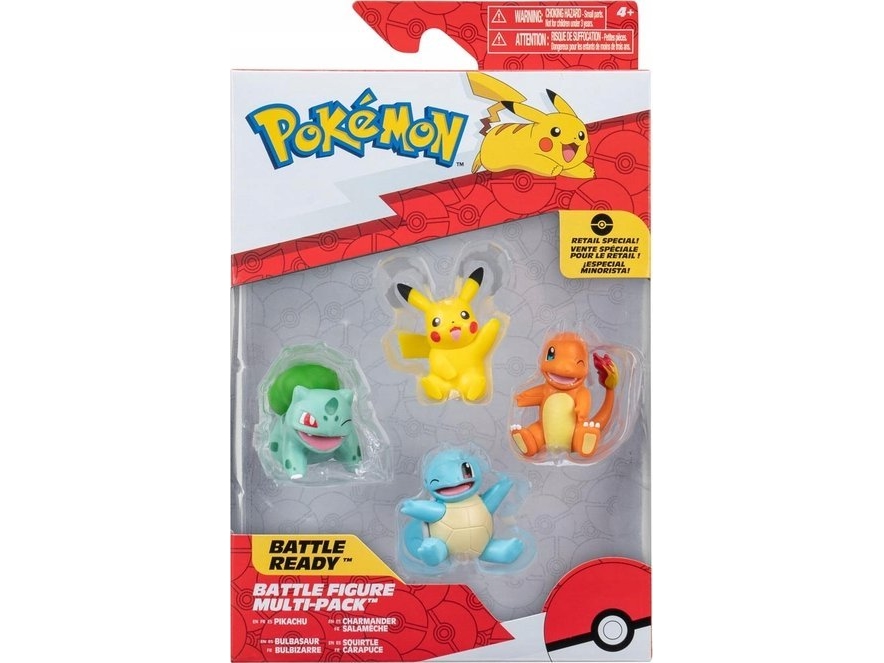 Pokemon Battle Figure 4 pack