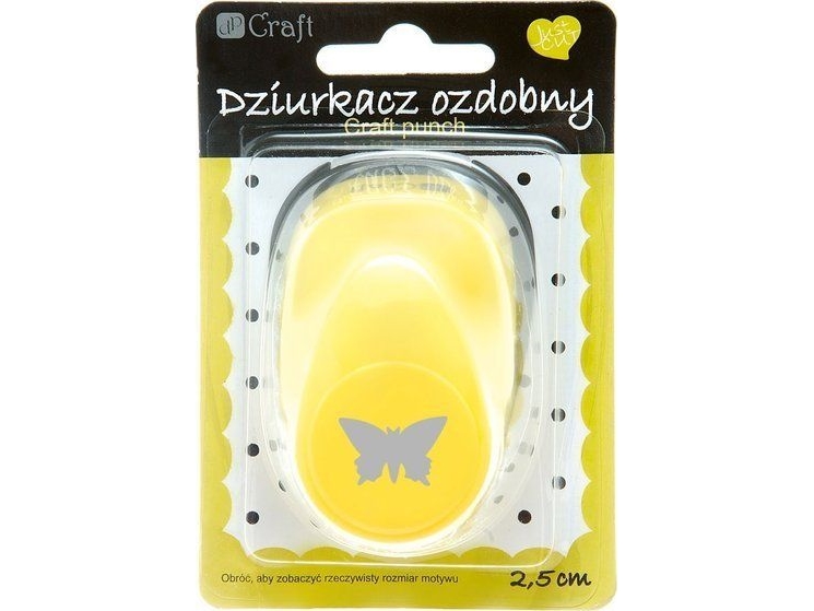 Artequipment DP CRAFT DZIURKACZ OZDOBNY 2,5CM MOTYL uniw