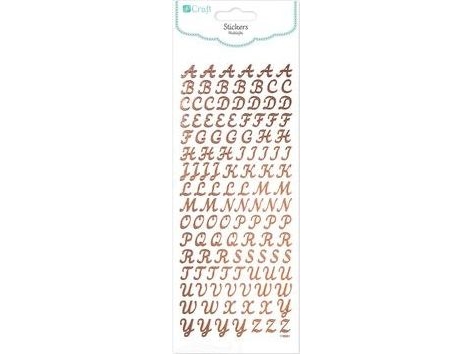 Dalprint Naklejki Dpcraft Alphabet 118Szt Dalprint
