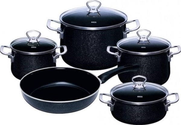 Riess 5-Teiliges Set Black Magic Riess
