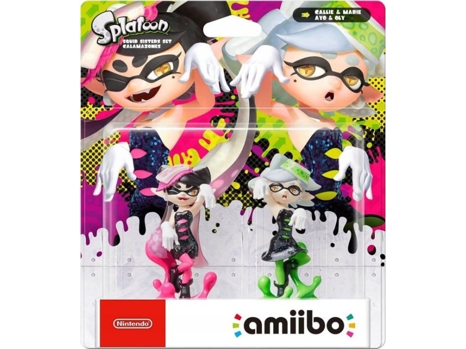 Nintendo Squid Sisters Set, Flerfarvet, 84 g, 163 g, Blister, Kina