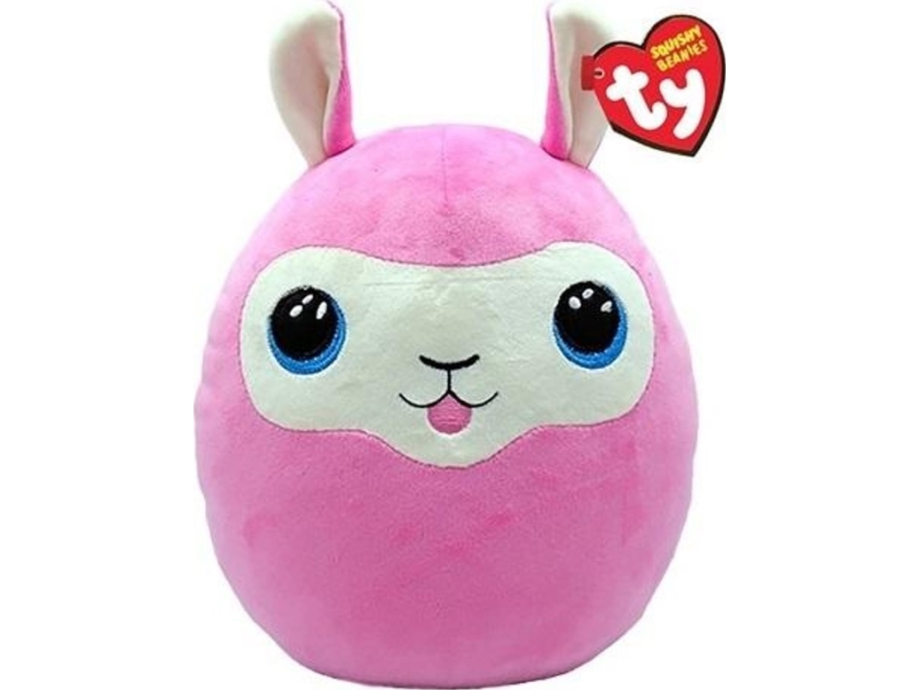 Ty Inc. Maskot-Pude Ty Squishy Beanies Lana Pink Lama 30Cm 39367
