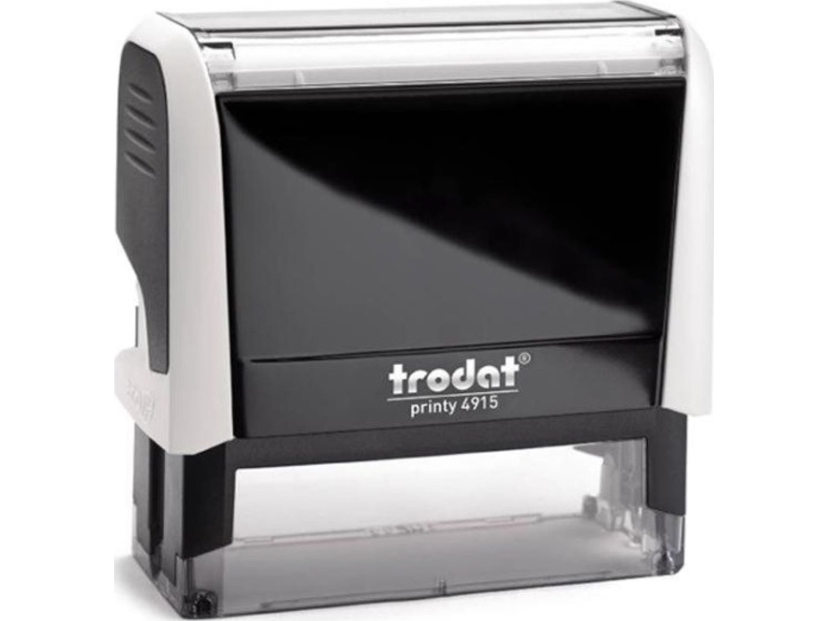 Trodat stämpel Trodat Printy 4915 vit | Kontorsmaterial - Stämpel - Standard stämpel | GameStuff