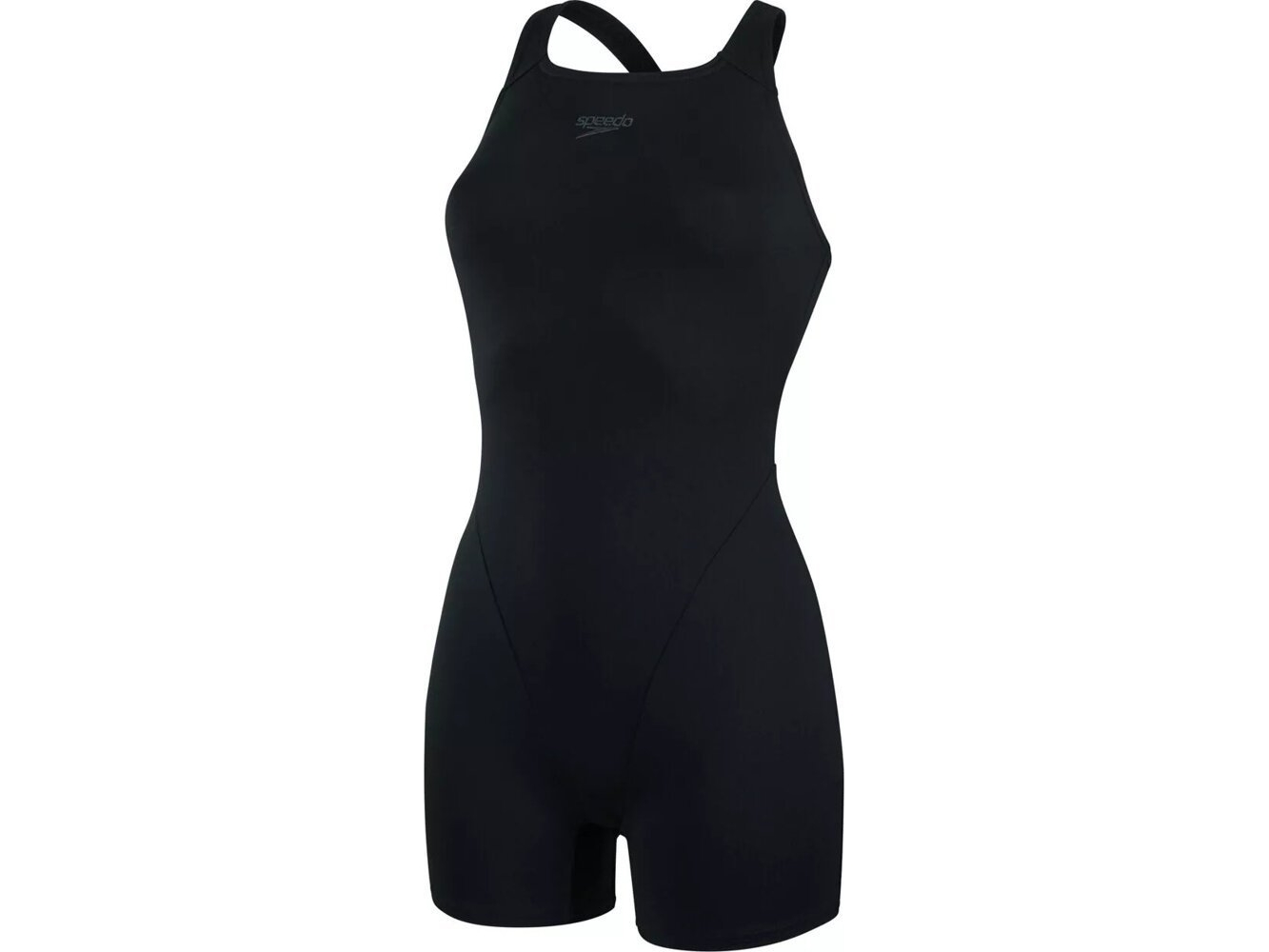 Speedo badedragt med ben til damer - Endurance - Sort