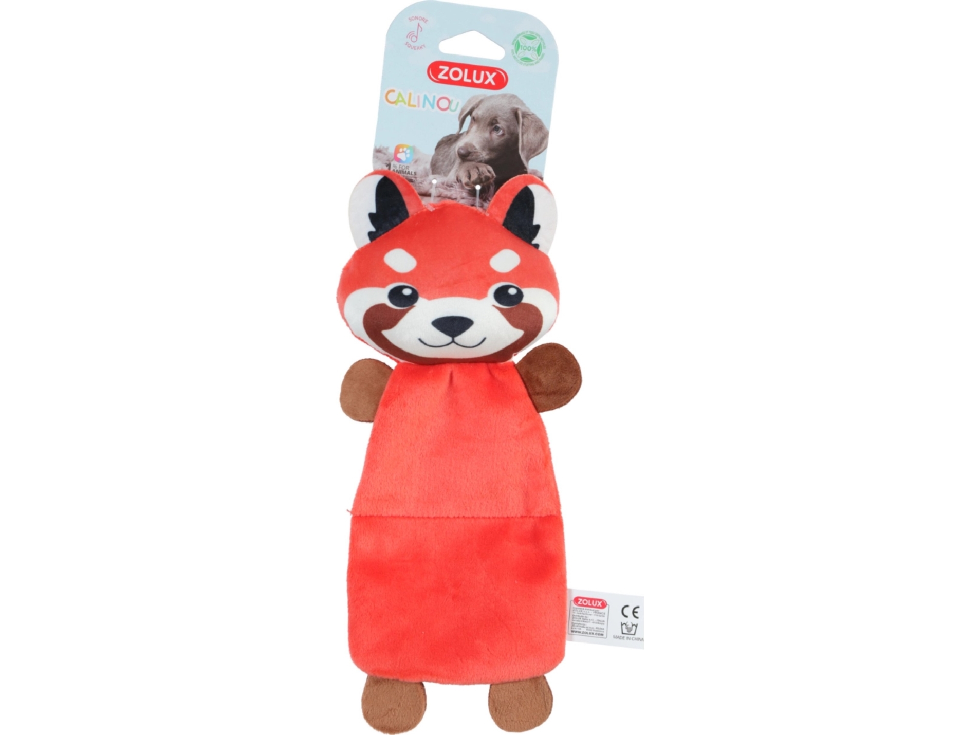 Zolux Plys-Legetøj Til Hund, Panda-”Krammedyr” Calinou 27,5 Cm
