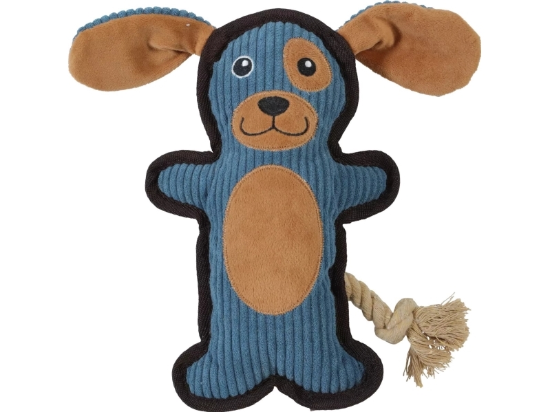 Zolux Strapazierfähiges Hundespielzeug Buddy Blau 23 Cm