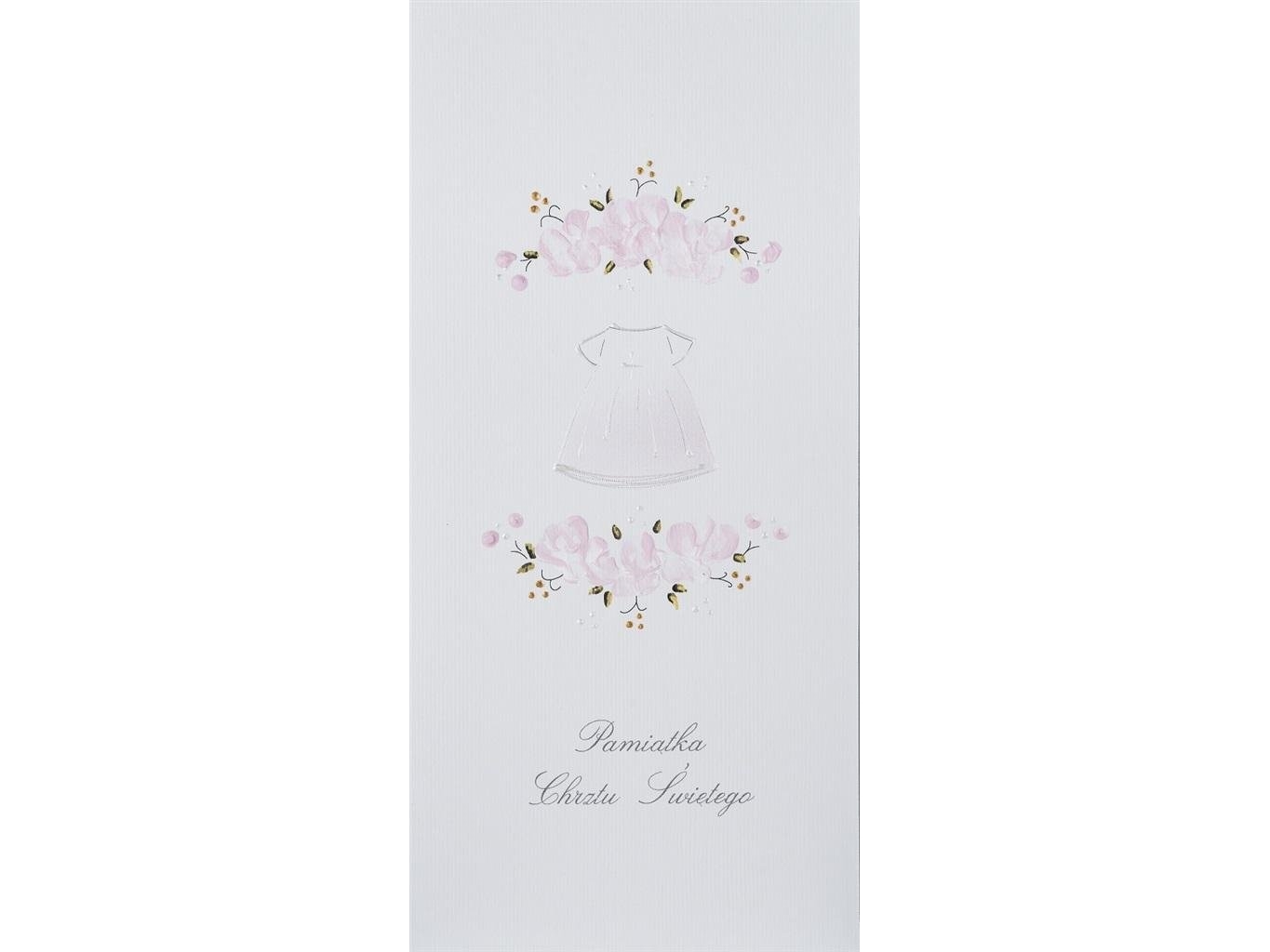 MAK dåbspakke-kjole DL C01 blomster pige