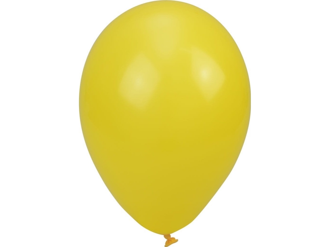Arpex Einzelne Farbe Pastell Ballons Gelb 24Cm 10Pcs