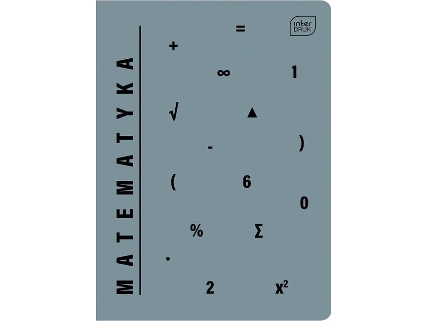Interdruk A5 hæfte 60 ark, ternet UV Matematyka (10 stk)
