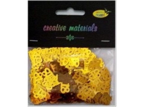 Craft Shop Pailletter 18-Pak Guld 15 G
