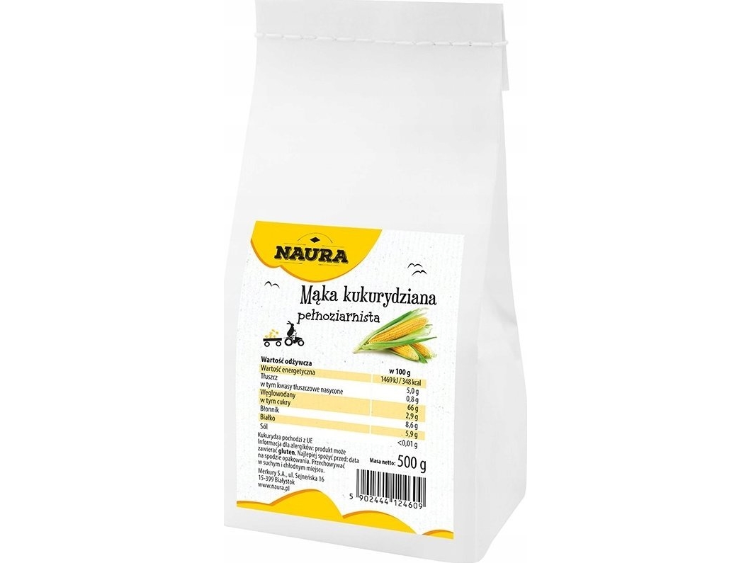 Naura Maka Majs Fuldkorn 500 G