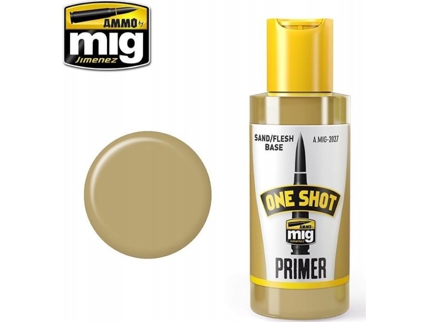 Vallejo Ammo: One Shot Primer - Sand Flesh (60 ml)