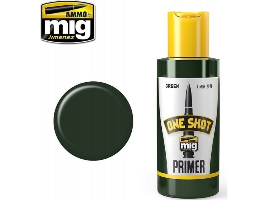 Vallejo Ammo One Shot Primer - Green 60 ml