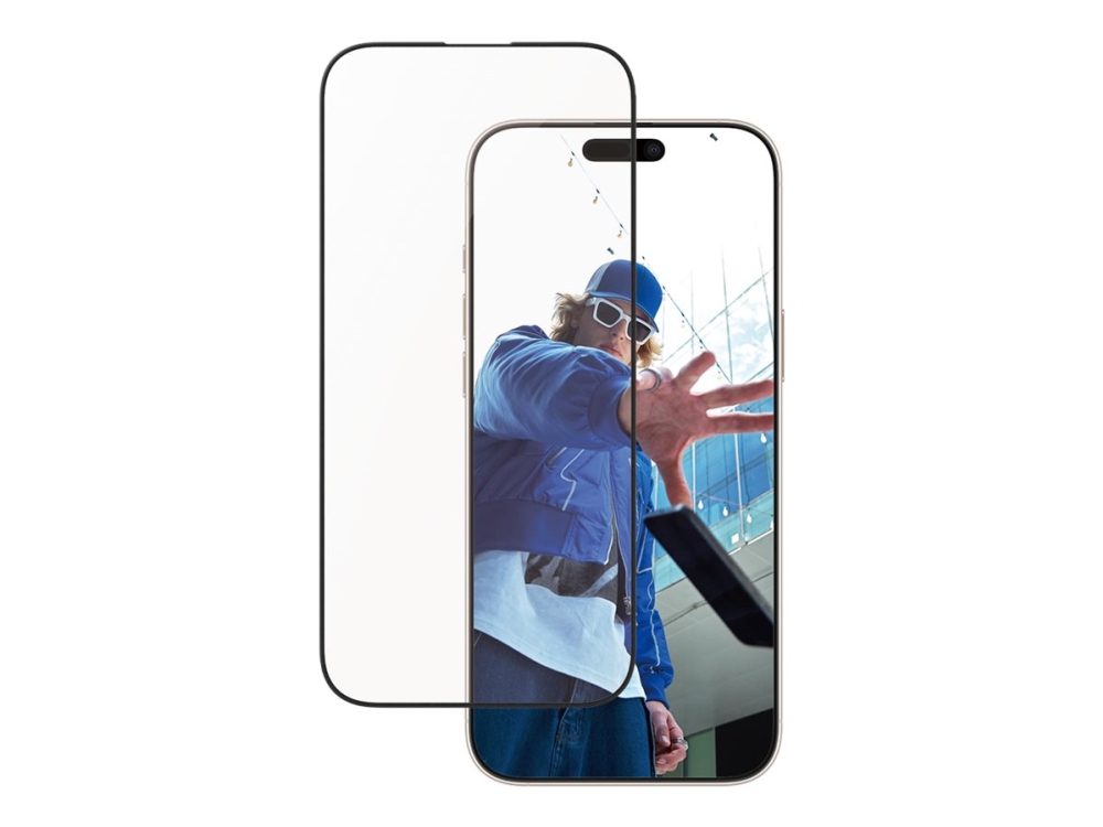 PanzerGlass - Skärmskydd för mobiltelefon - ultrabred passning - glas - ramfärg svart - för Apple iPhone 16 Pro Max | Datorer & Surfplattor - Tillbehör till surfplattor - Covers & Väskor | GameStuff