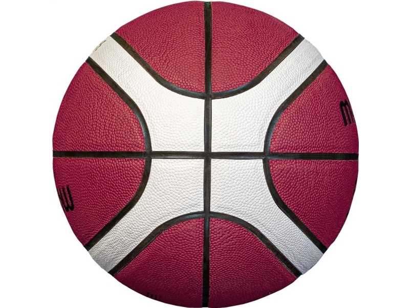 Basketball Molten B6G3850 FIBA størrelse 6 - brun/hvid