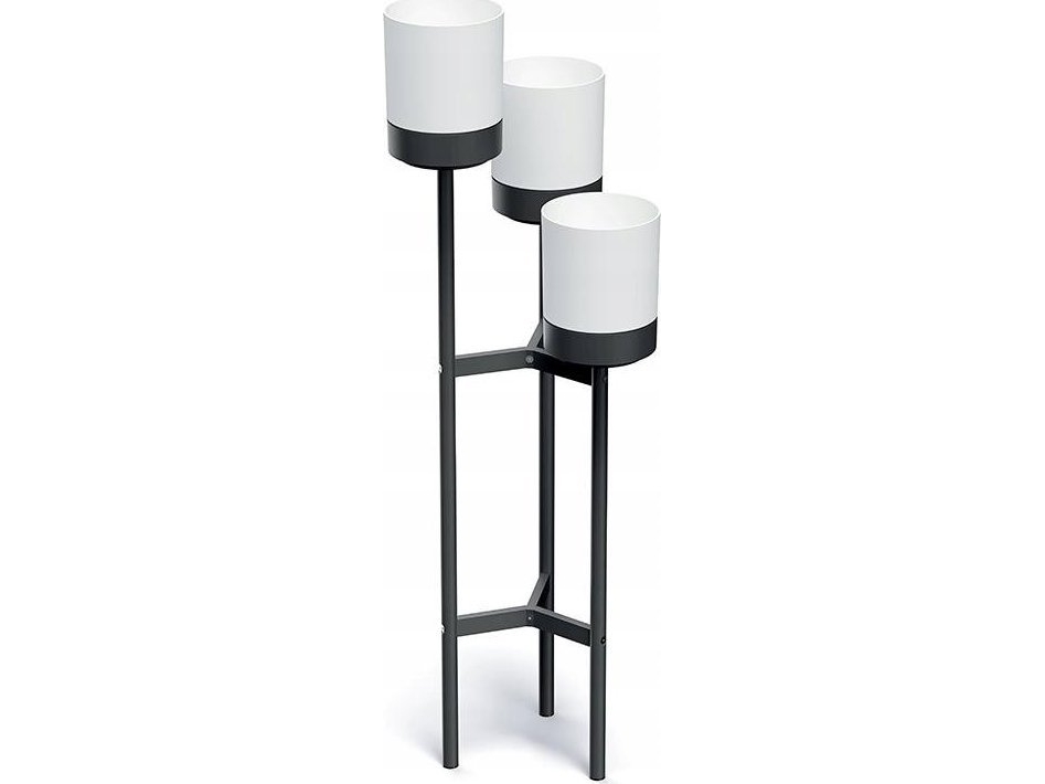 Prosperplast gėlynas BLOOMIE STAND - balta