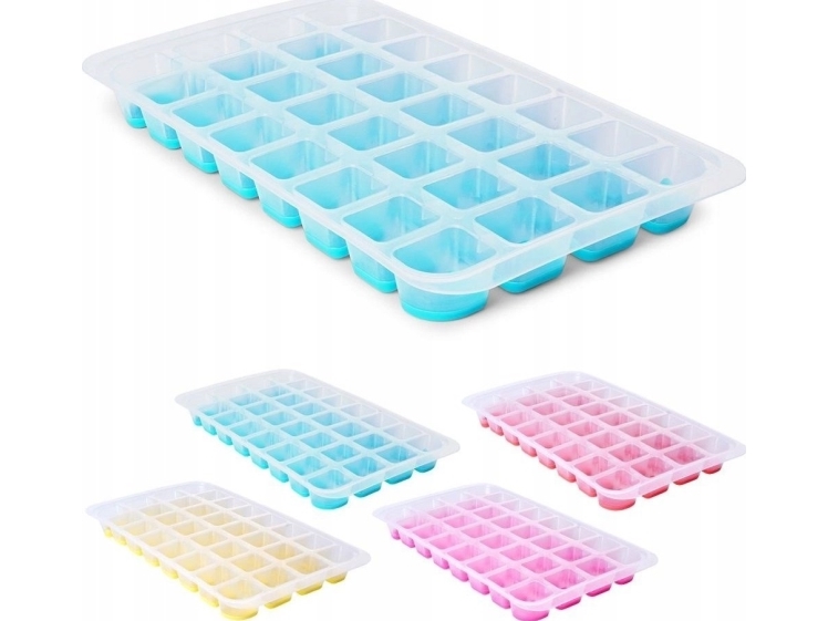 Erinomainen taloustavarat Forma do kostek lodu silikonowa 32,5x18 cm