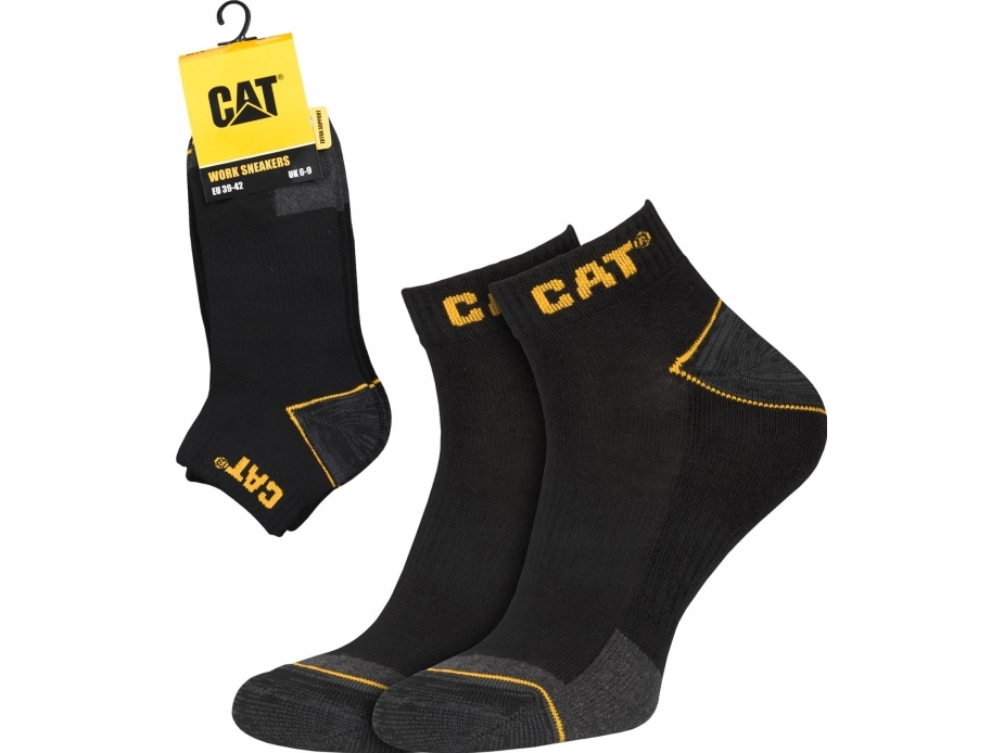 CAT Male socks CAT ZCM0508 black 39/42 3pr | Sport & Träning - Skor - Stövlar | GameStuff