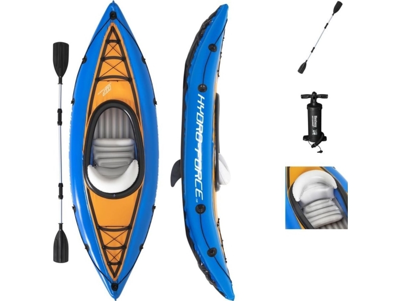 Bestway 1-personers oppustelig kajak Hydro-Force