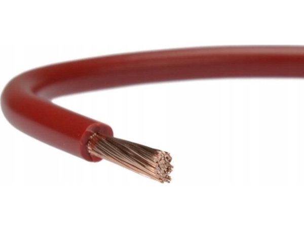 LGYDY-kabel Installationskabel LGY 2,5 mm2 450/750V rød rulle