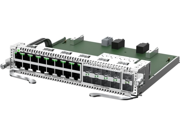 Reyee Managed Modul | L3 | 16 Ports 1Gbit + 8 Ports Sfp 1Gbit + 2 Uplink Ports Sfp+ Lc 10Gbit | Für Modularen Switch Rg-Nbs6002 (M6000-16Gt8sfp2xs)