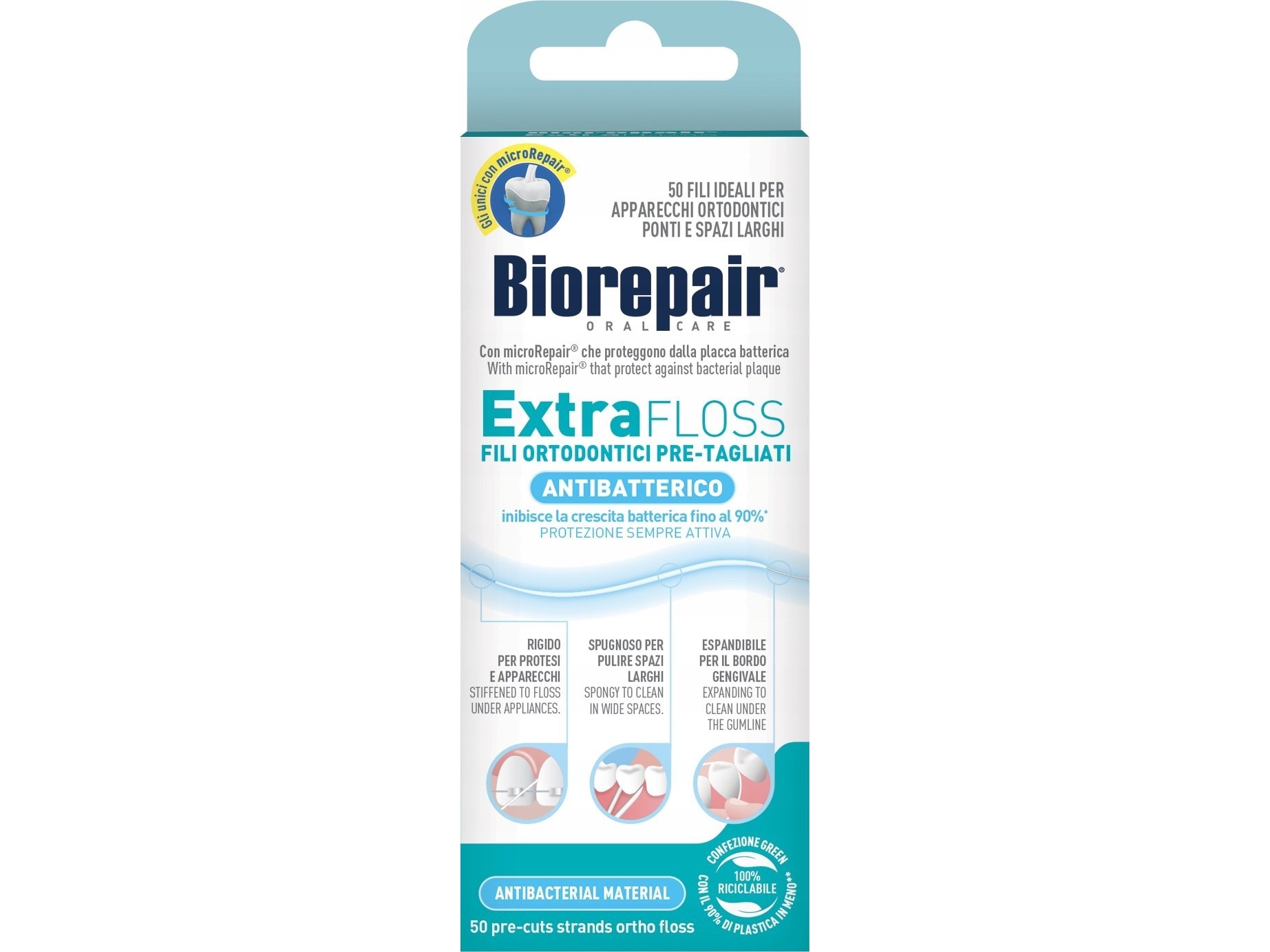 Biorepair BLANX BIOREPAIR ORTHODONTIC BLADES 50 stk.