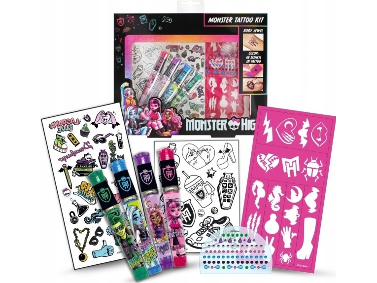 ROLE PLAY MH tatoveringssæt 24x20x3 PUD6/24W