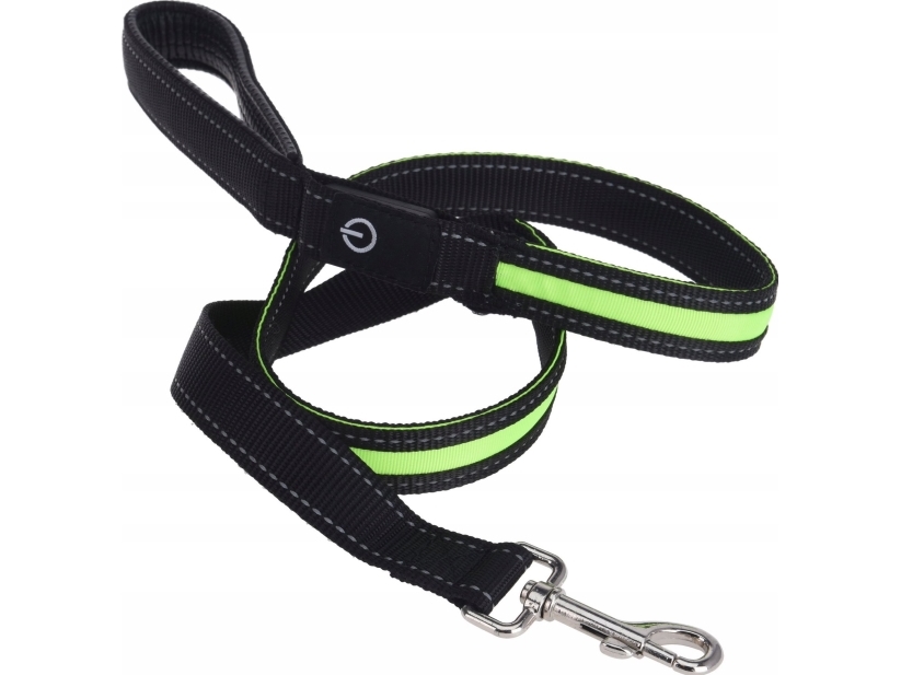 Pets Collection Leuchtende Led-Hundeleine, Orange, 120 Cm