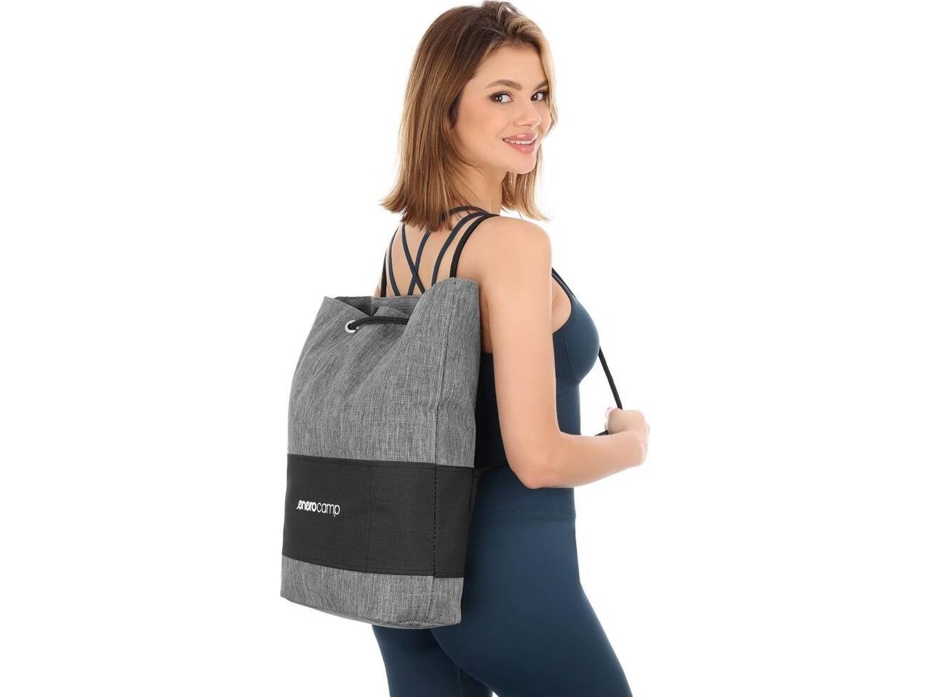 Enero termisk väska ryggsäck 2-i-1 41x14x45 cm grå 26L ENERO CAMP | Baby & barn - Textil och kläder - Väskor | GameStuff