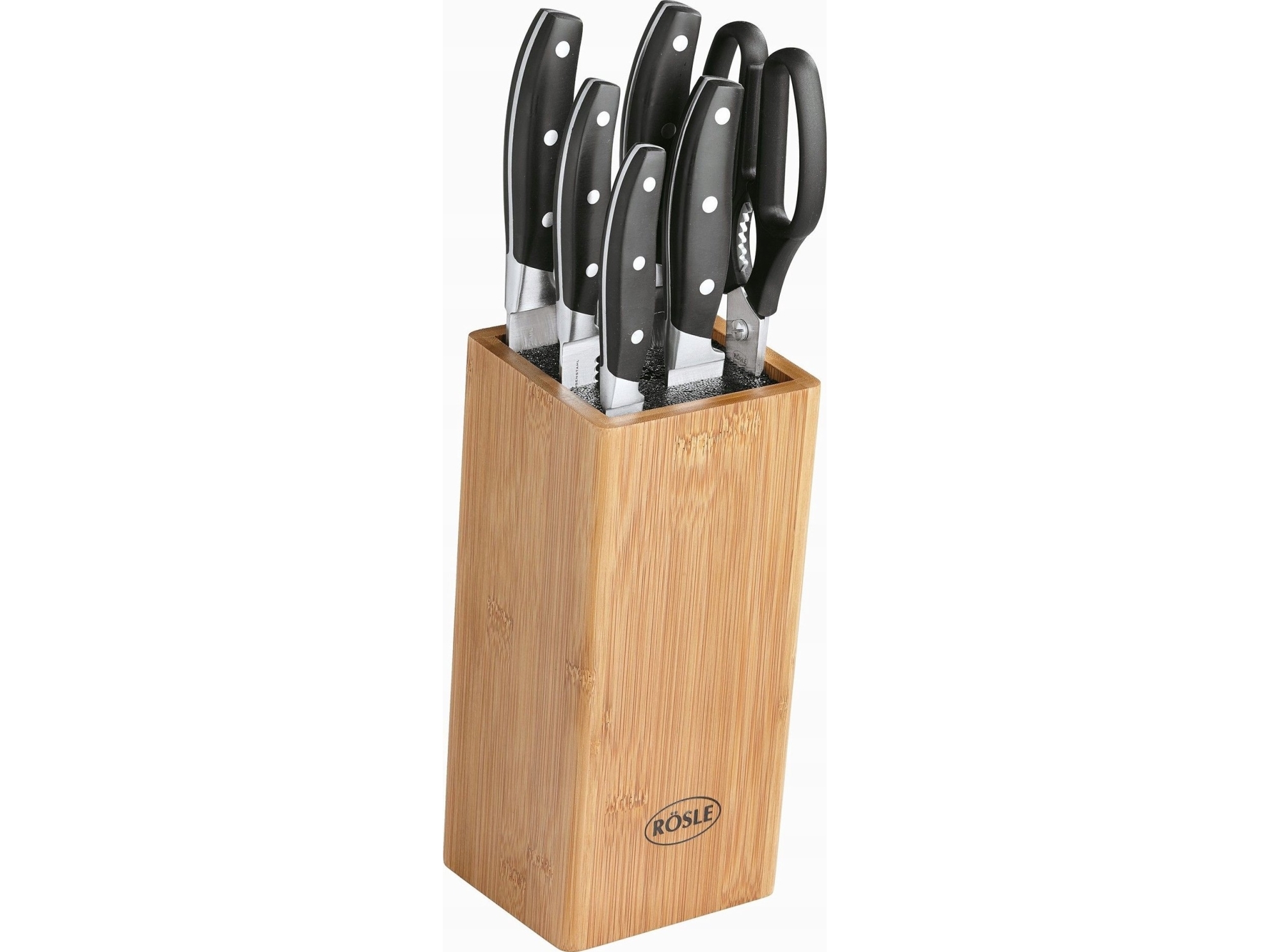 Roesle ROESLE - knivar i block 7p. | Köksutrustning - Knivar och brynstål - Knivset | GameStuff