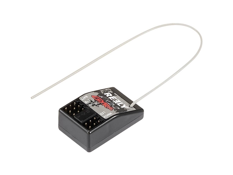 Reely Rx2+2 Gyro 4-Kanal Gyro-Empfänger 2,4 Ghz Stecksystem Jr / Futaba (Re-9146817)