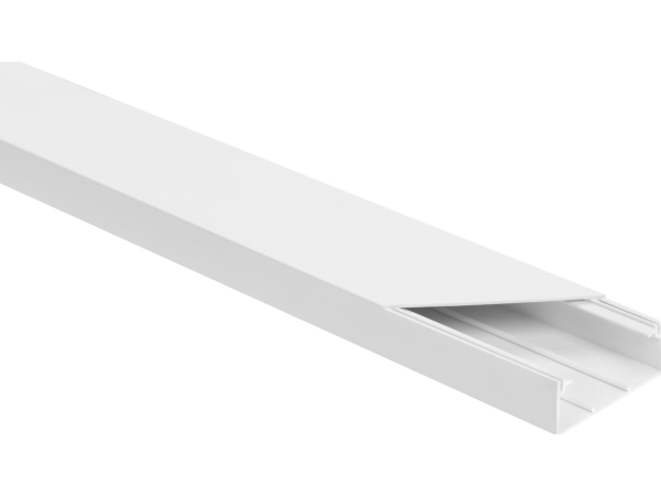 Elektro-Installationsleiste Set Weiß Ls 60X25 2 M