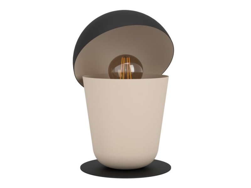 EGLO BATABANO bordlampe i sand og sort