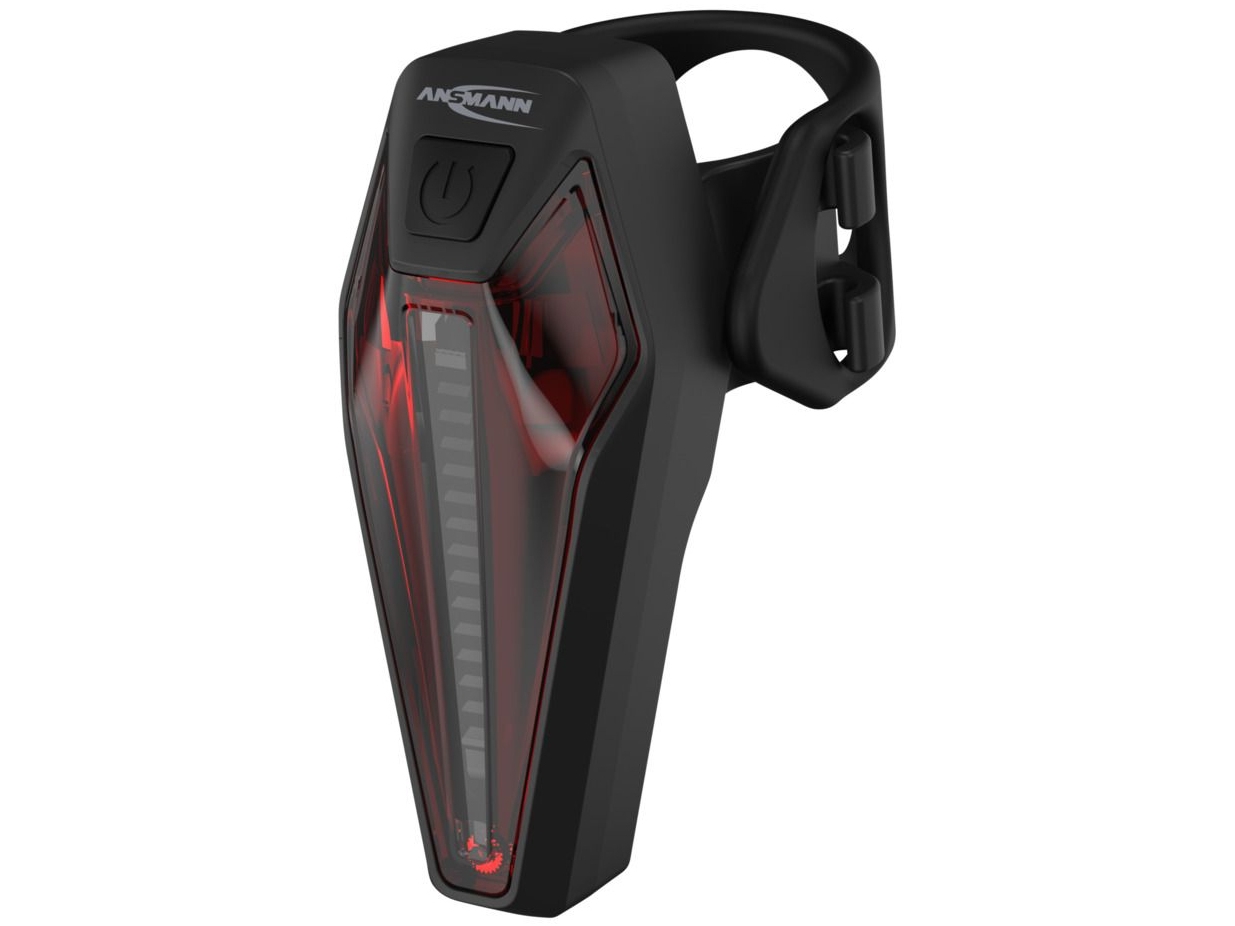 Ansmann 1600-0553, Bakljus, Svart, Akrylnitrilbutadienstyren, Polykarbonat (PC), LED, Batteri, 3,5 h | Sport & Träning - Tillbehör - Cykelljus | GameStuff