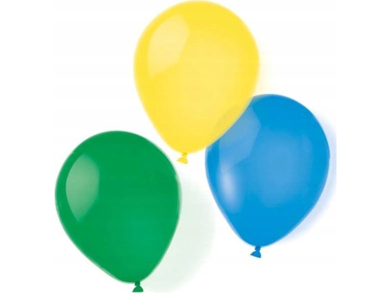 Metallisierte Latexballons 25,4 Cm / 10" 8 Stück 6436