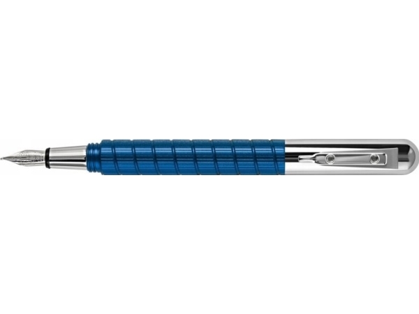 Stifflex Gm Füllfederhalter, Officina End Mill Bichrome Kollektion, Blau