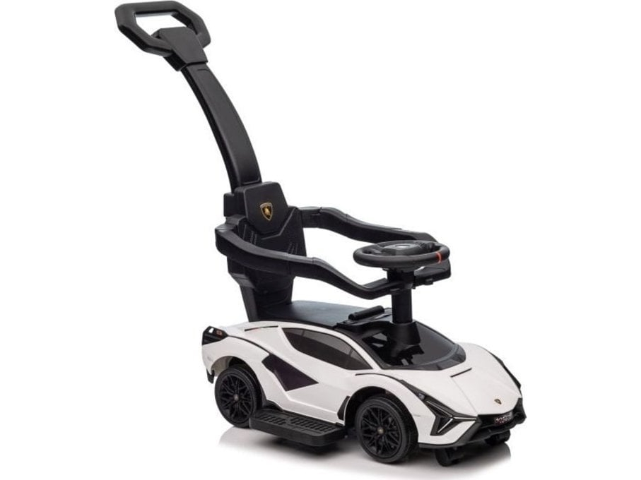 Lean Cars Lamborghini Push Ride QLS-996T Valkoinen